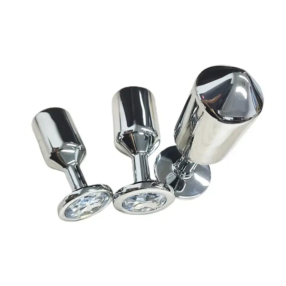 Drill Sex Stainless Steel Gravity Anal Plug Anal Stimulation Masturbation