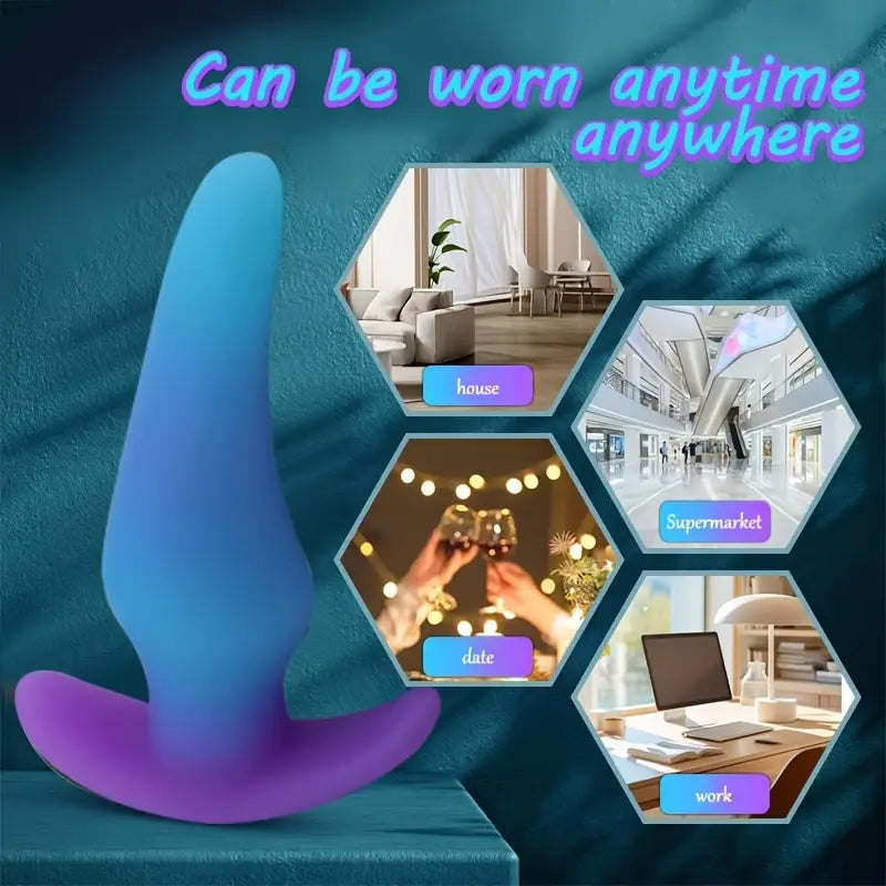 Cute Fantasy Silicone Butt Plug Multi-Size Silicone Butt Plug Training Set