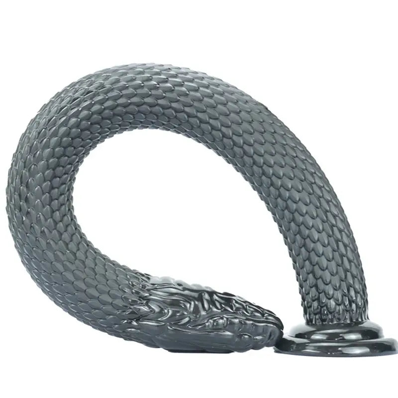 Special-shaped Snake Head Anal Plug Scales Stimulation Anal Expander