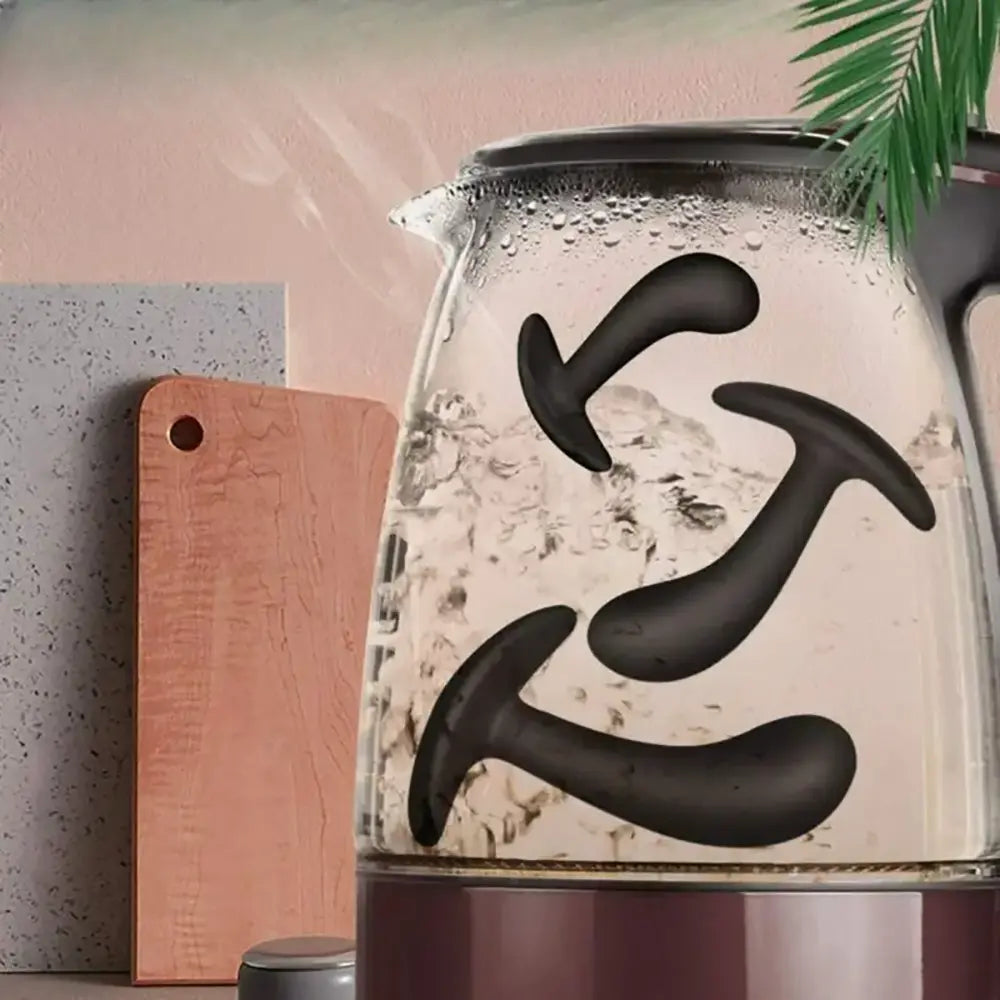 Butt Plug Trainer Set 3-pack Silicone Training Set For Beginners Couples