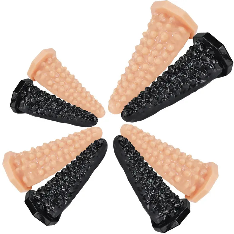 Succulent Jewel Tower Anal Plug Unisex BDSM PVC Anal Sex Toy