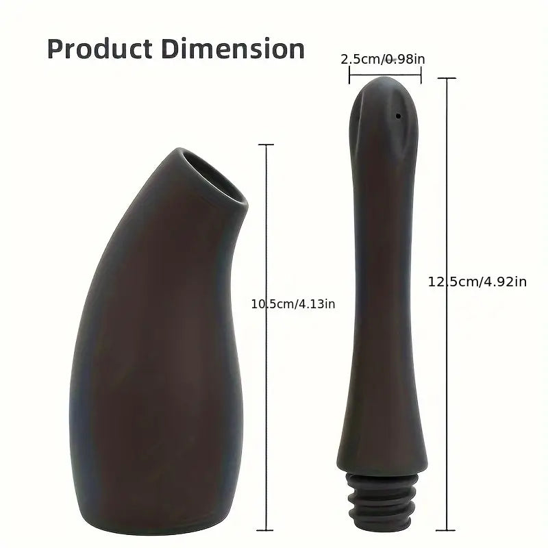 Anal Cleanser Silicone Flush Pot Anal Enema Sex Toy Flush For Men