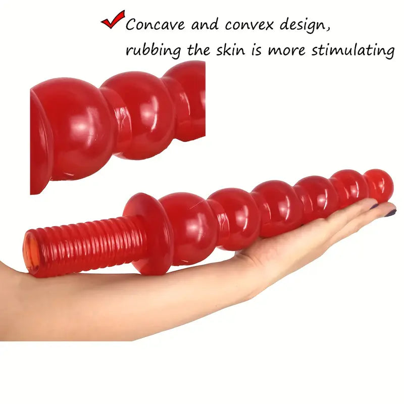 Vaginal G-spot Masturbator Women Fantasy Anal Beads Sex Toy With Handle