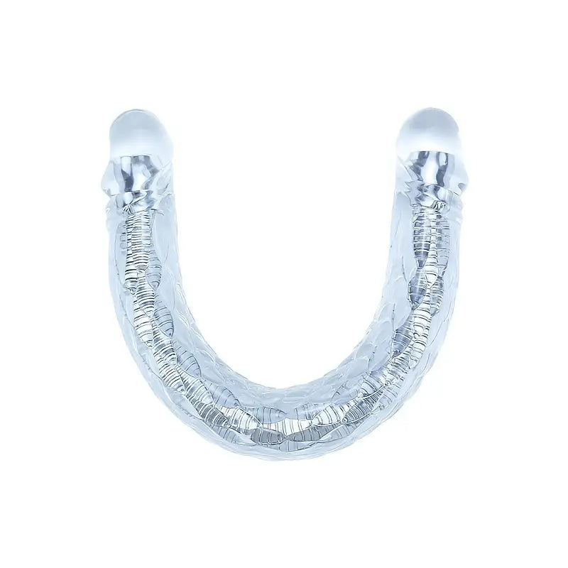 Dual-Ended Dildo Anal Plug Flexible Design Hand Washable Anal Toy