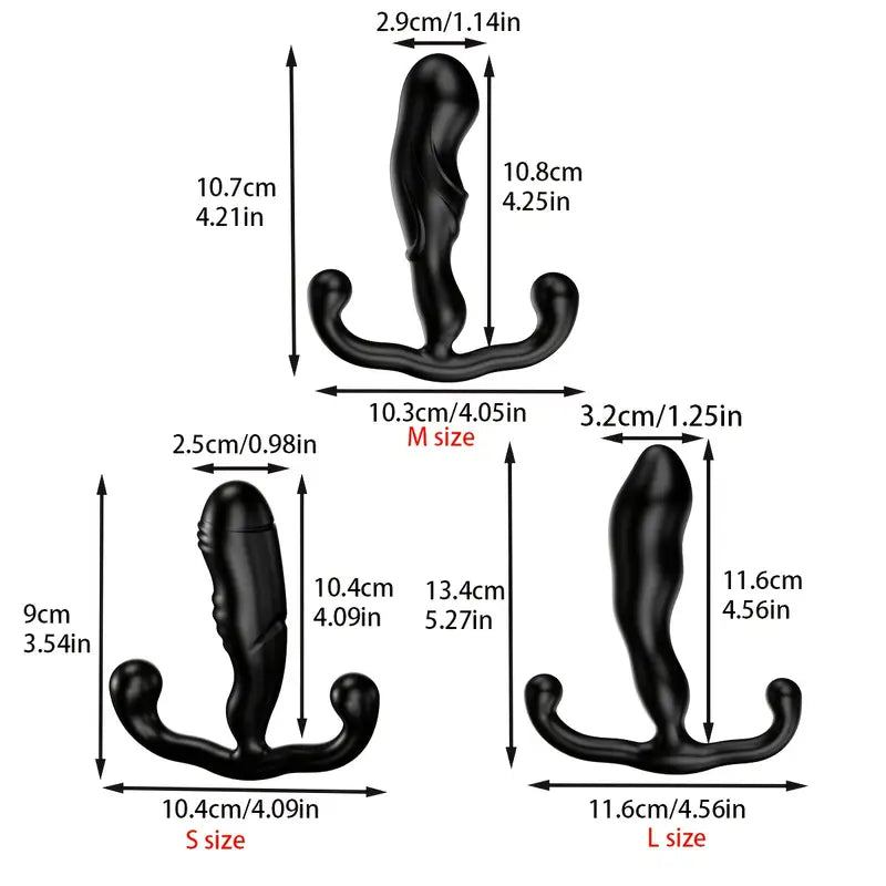 Spiral Anal Silicone Plug Anal Dildo Butt Plug Men Prostate Massager