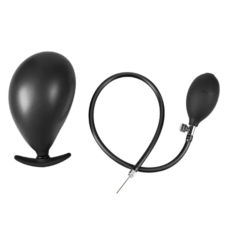 Inflatable Anal Toy Silicone Butt Plug Anal Ball Stretcher G Spot Stimulator