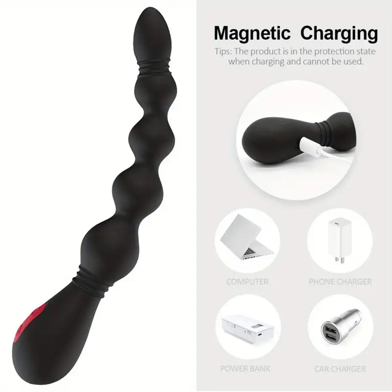 Prostate Vibrating Massager Vibrate Anal Vibrator 9 Vibration Patterns