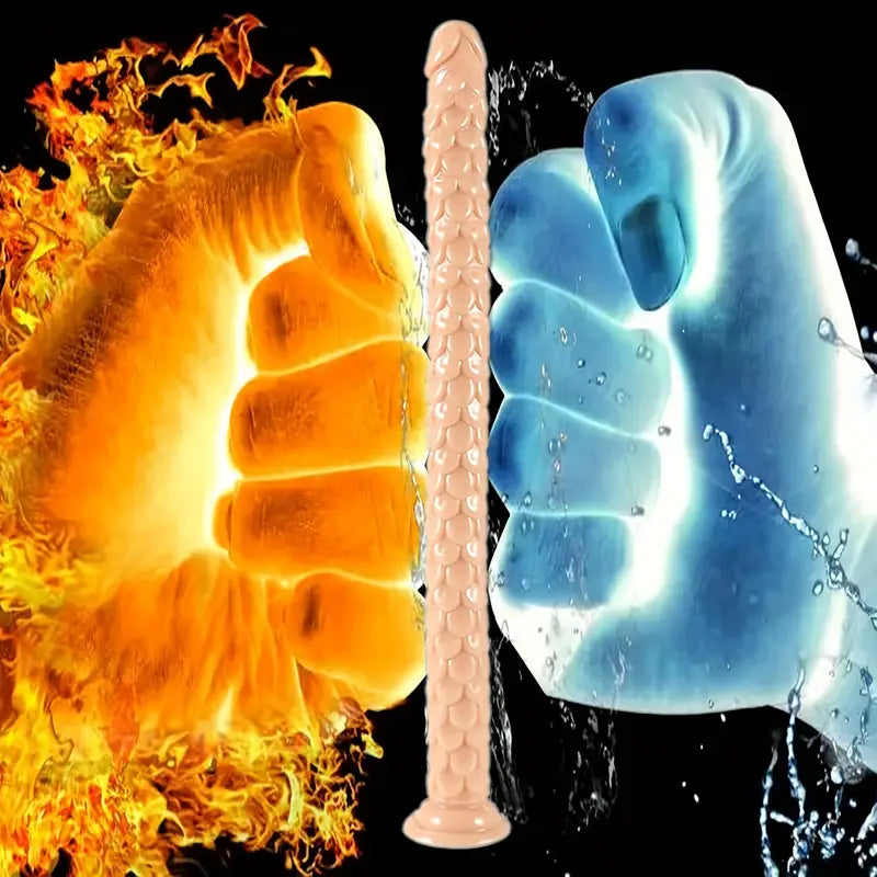 Ultra Long Anal Plug Dildo Vaginal G-spot Anus Dilator Snake Anal Trainer