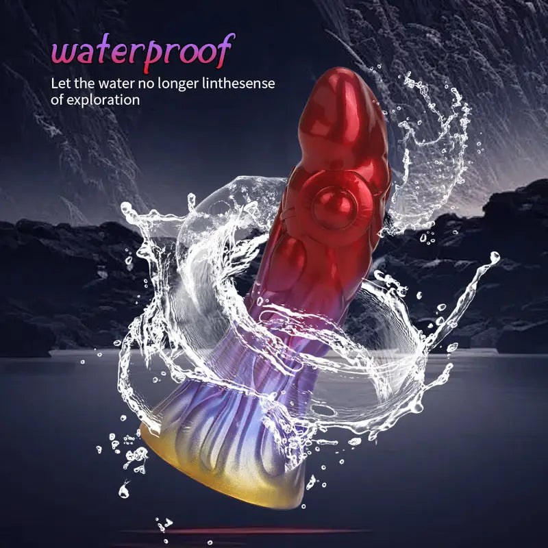 7.99in 9.05in Monster Silicone Animal Soft Fantasy Dildo For Female Male