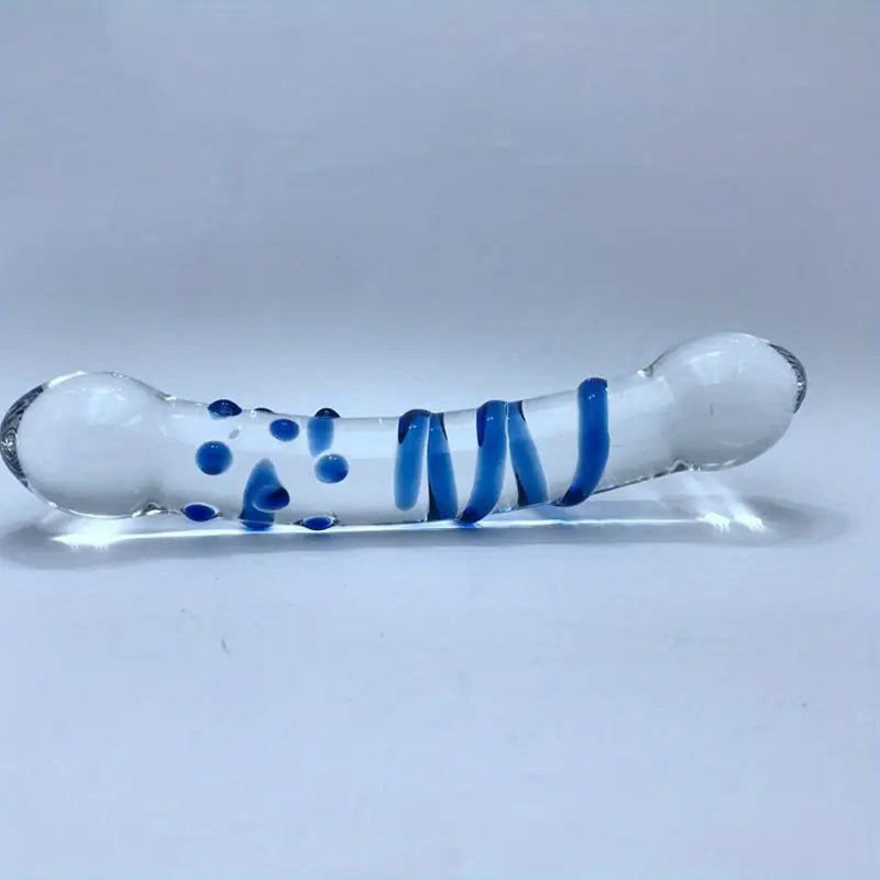 Glass Crystal Masturbation G-spot Butt Anal Pussy Massager Trainer