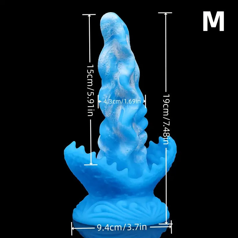 3 Sizes Cannibal Flowers Silicone Anal Plug Stimulate Vagina Anus