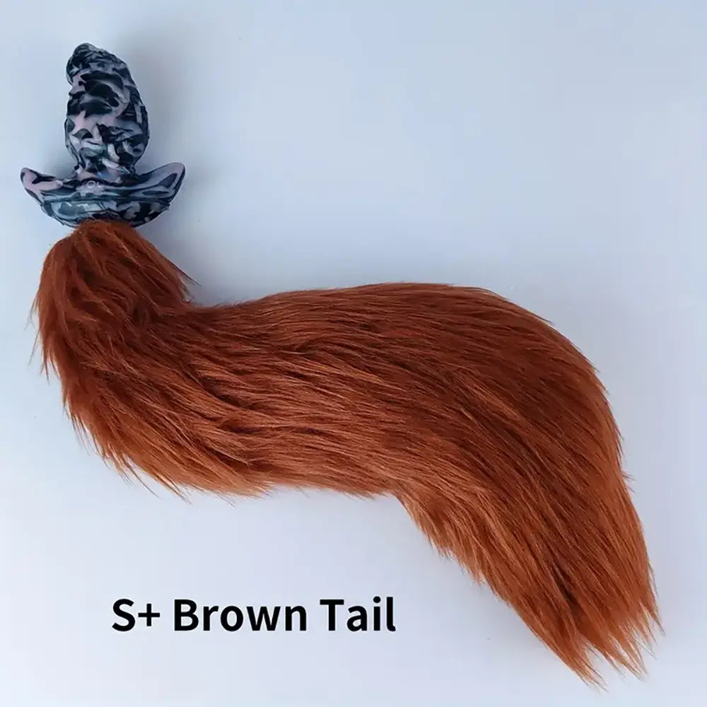 Camouflage Silicone Anal Plug Wearable Anal Dilator For Female