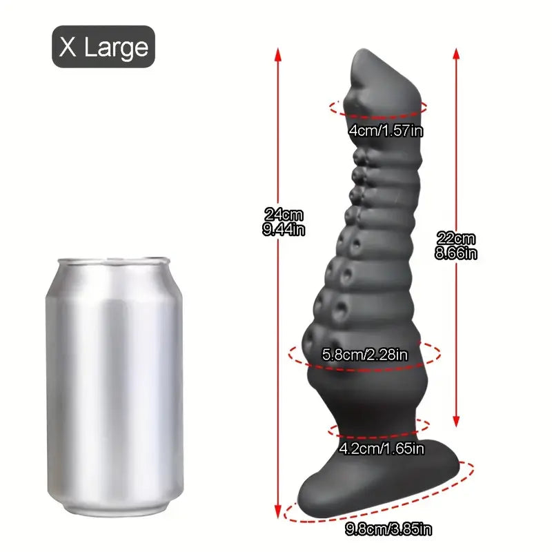 Tentacle Anal Plug Liquid Silicone Soft Butt Plug Anal Dilatation Toy