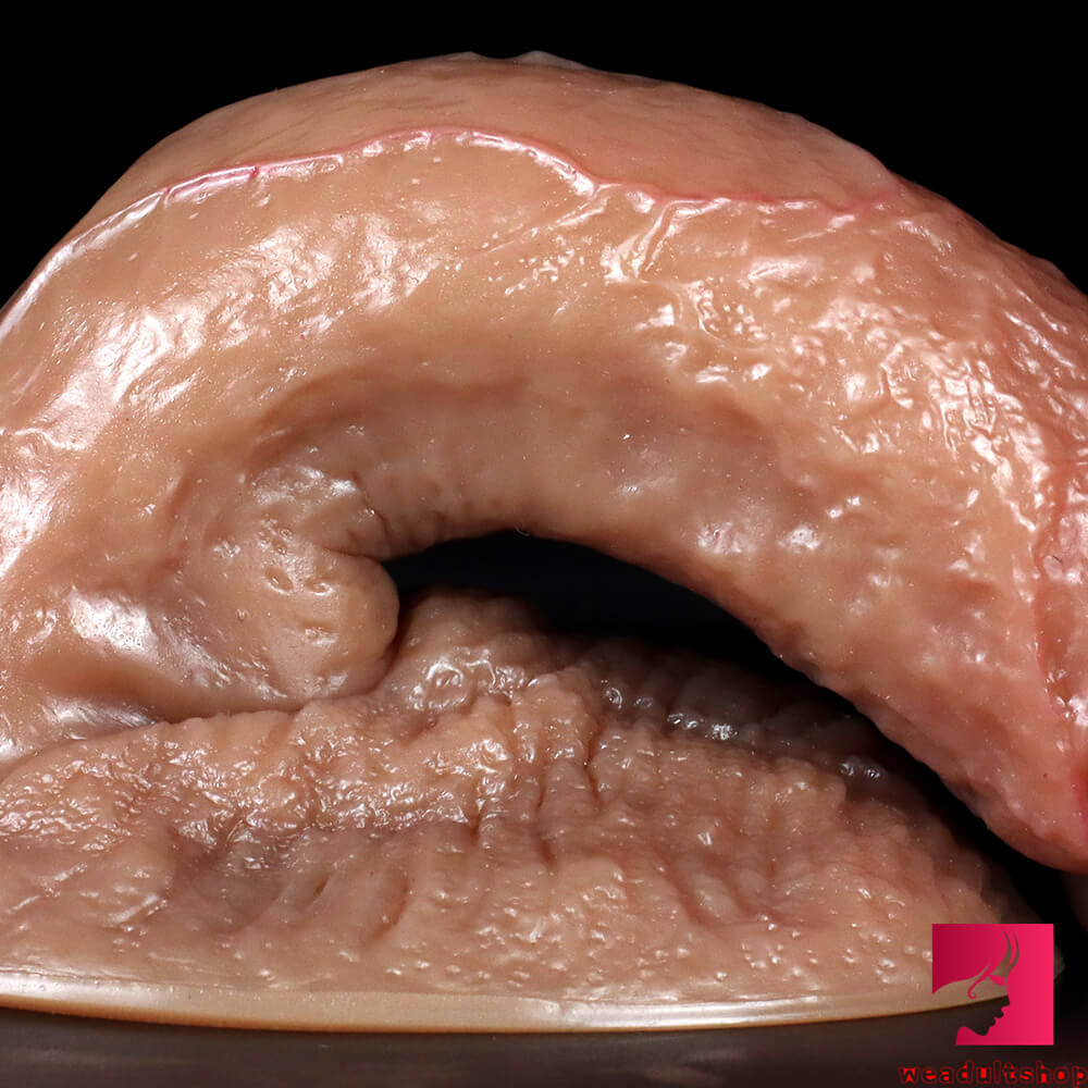 6.88in Lifelike Soft Dual Density Silicone Dildo With Suction Cup