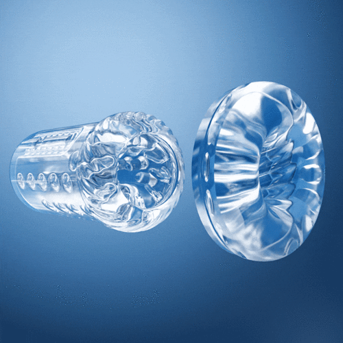 Amber Flash 3 Thrusting Rotation 7 Vibration Auto Masturbator