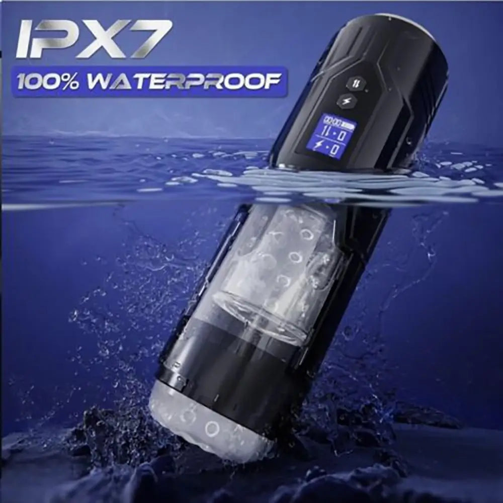 Thrusting Telescopic Rotation Voice Vaginal Male Automatic Masturbator