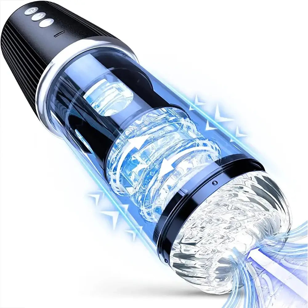 Multiple 5 Twisting 7 Sucking 7 Vibration Automatic Male Masturbator