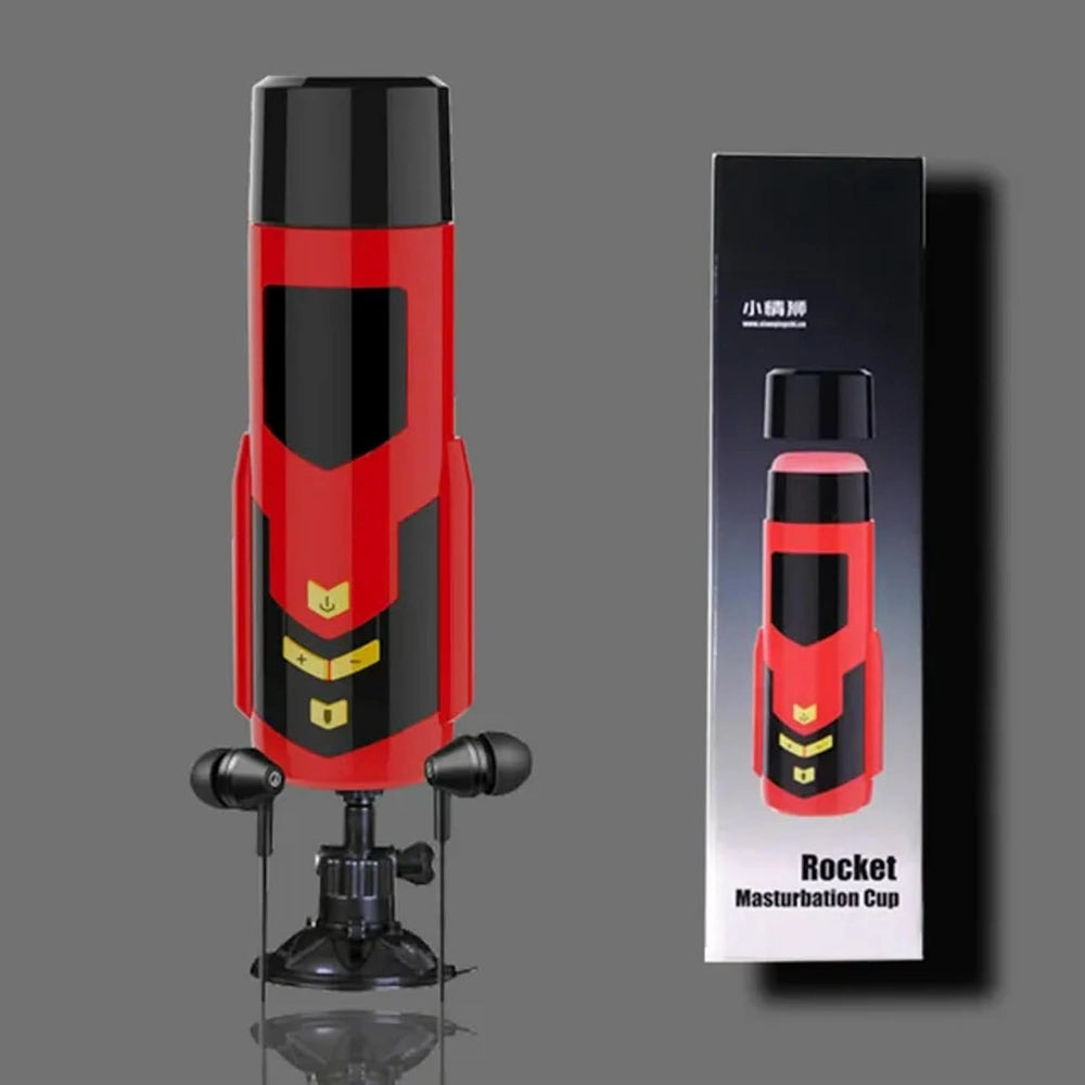 Auto Push Rotation Pronunciation Masturbator For Penis Training