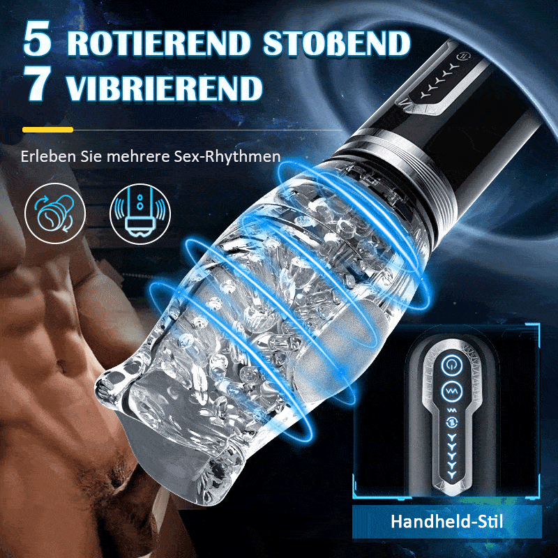 TORNADO 3.0 Version 7 Vibrating 5 Rotating Thrusting Auto Masturbator