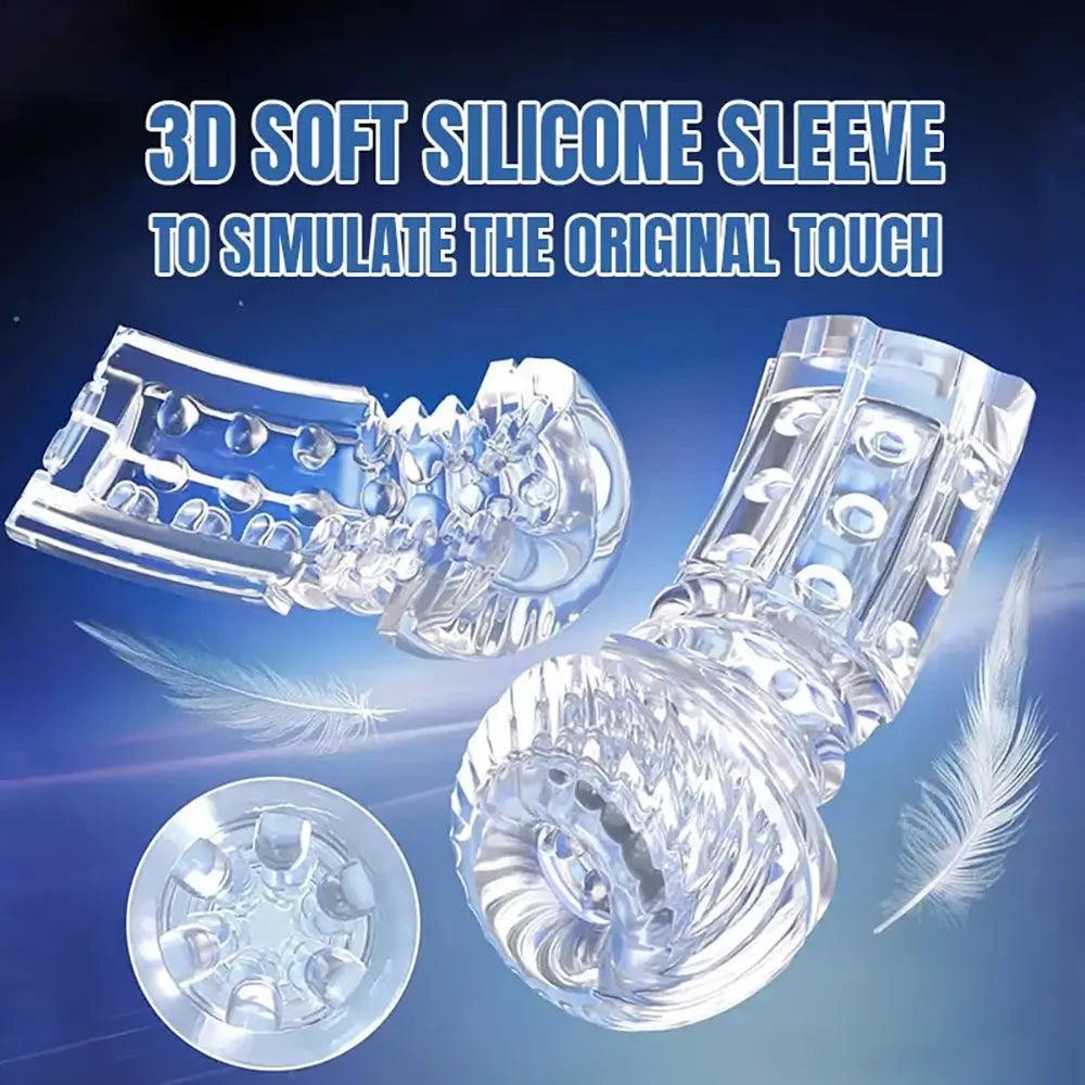 Multiple 5 Twisting 7 Sucking 7 Vibration Automatic Male Masturbator