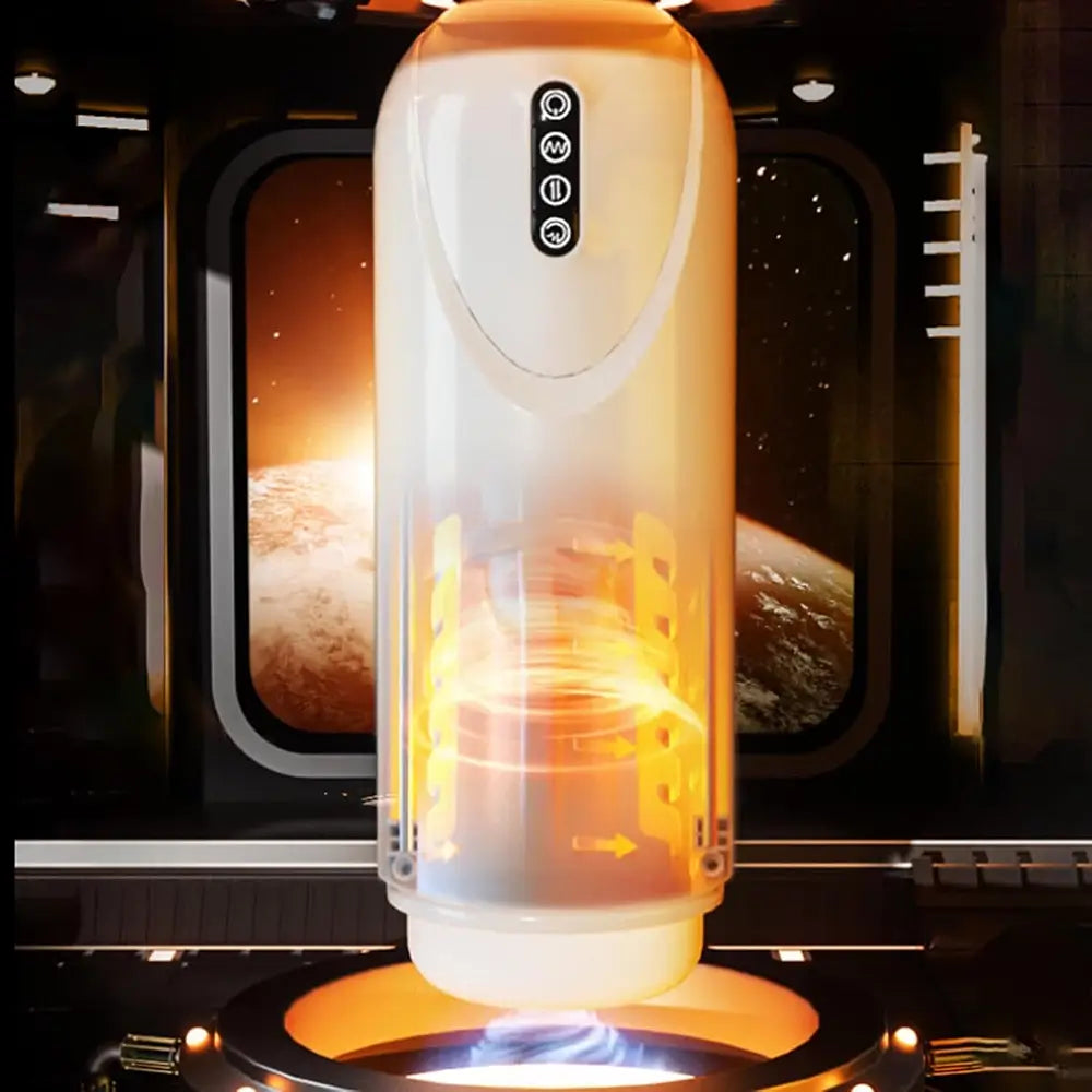 Stretchable Vibration Thrusting Sucking Automatic Masturbator For Males