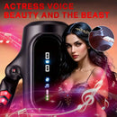 9 Telescopic Vibration LED Display Intelligent Heating Voice Masturbator