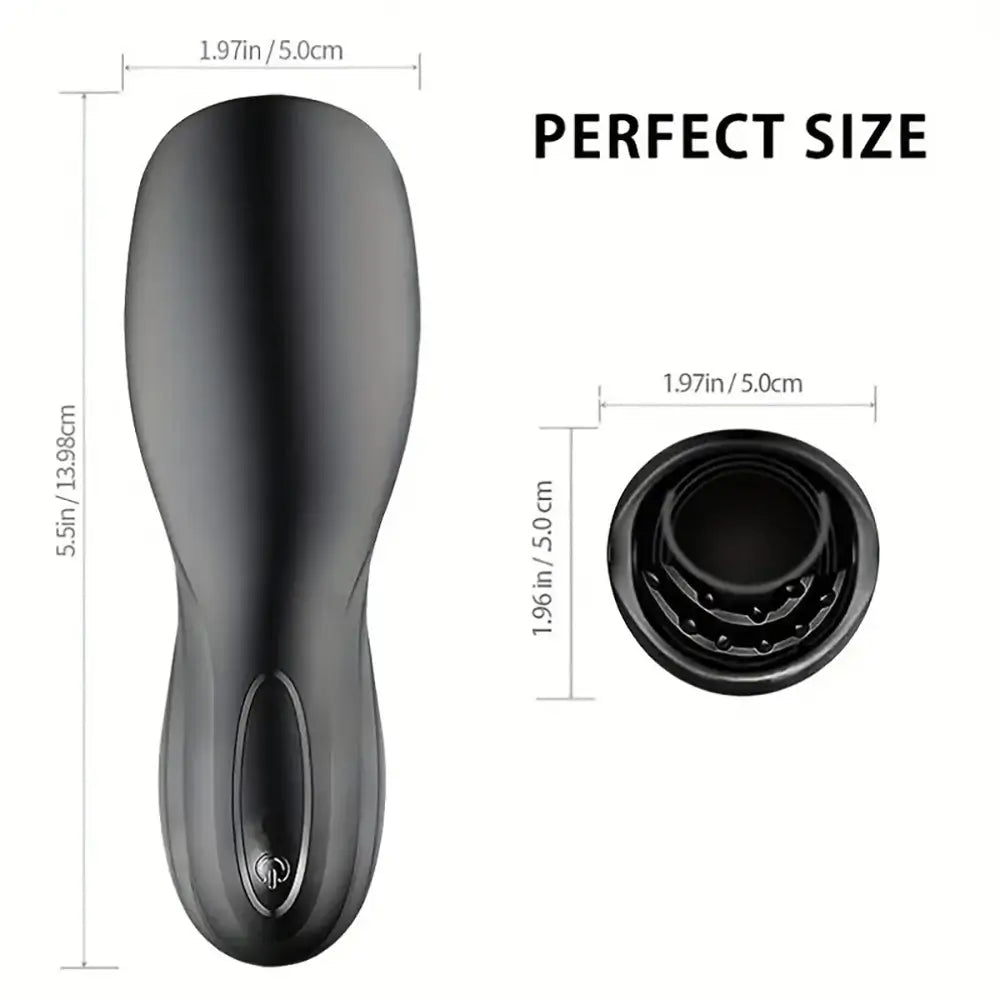 Pulse Vibrating Automatic Electric Masturbator For Cock Massage