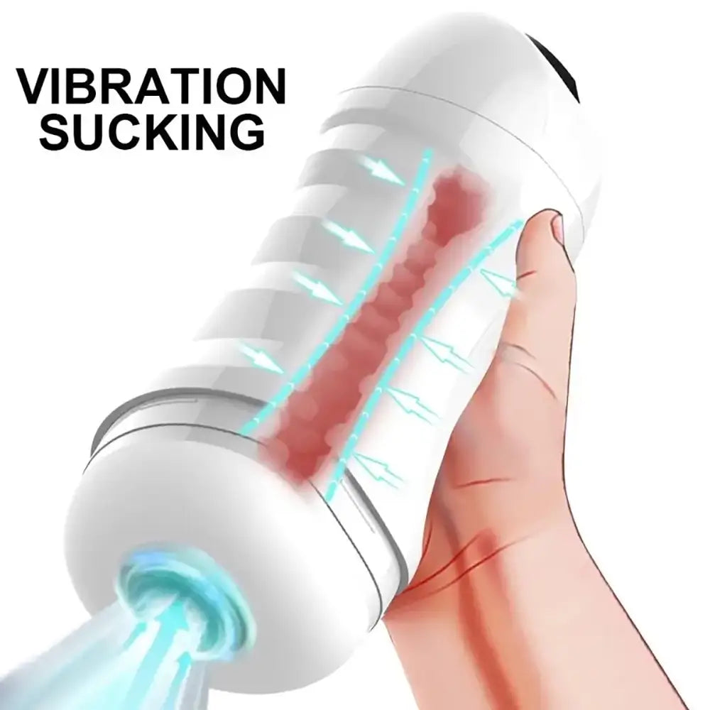 Real Automatic Sucking Male Masturbator Oral Sex Vaginal Machine