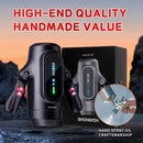 9 Telescopic Vibration LED Display Intelligent Heating Voice Masturbator