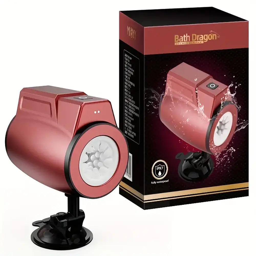 Fully Dual Cavity Rotation Telescopic Vibrating Automatic Masturbator