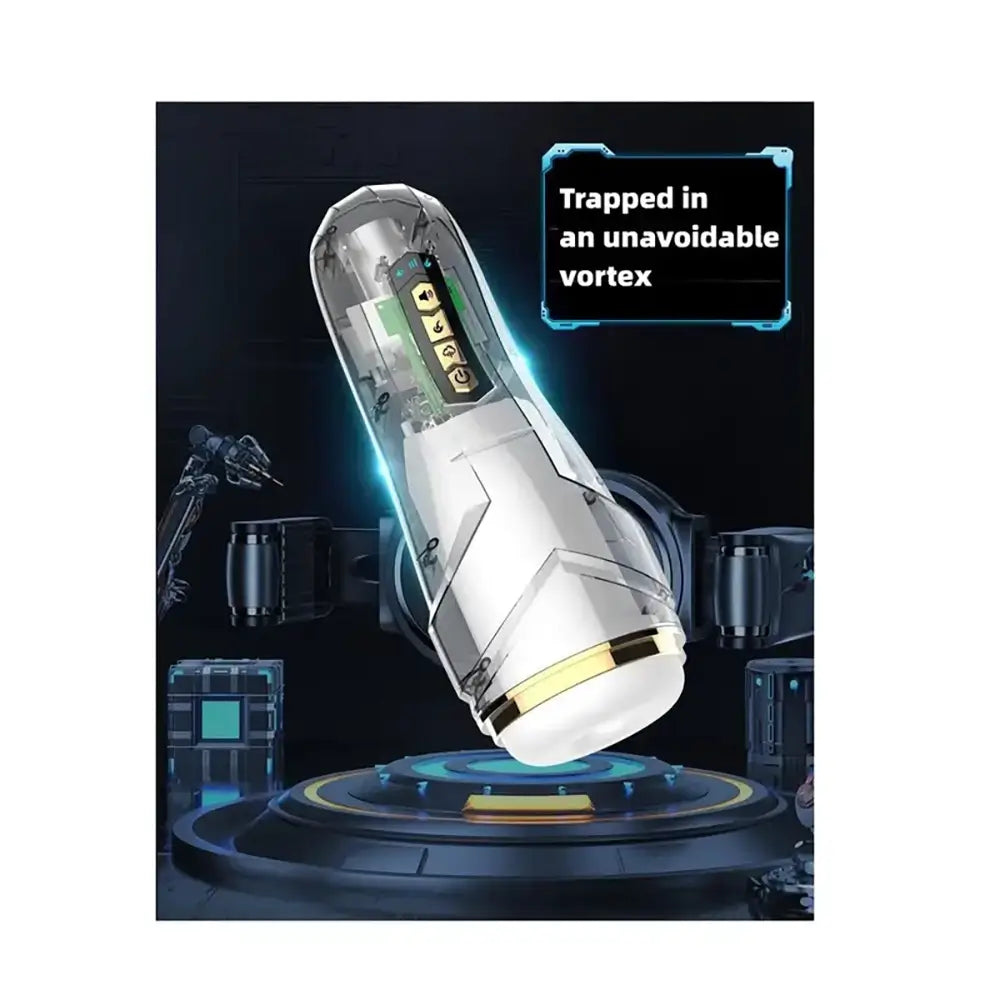 Suction Thrusting LED Vacuum Electric Automatic Male Masturbator