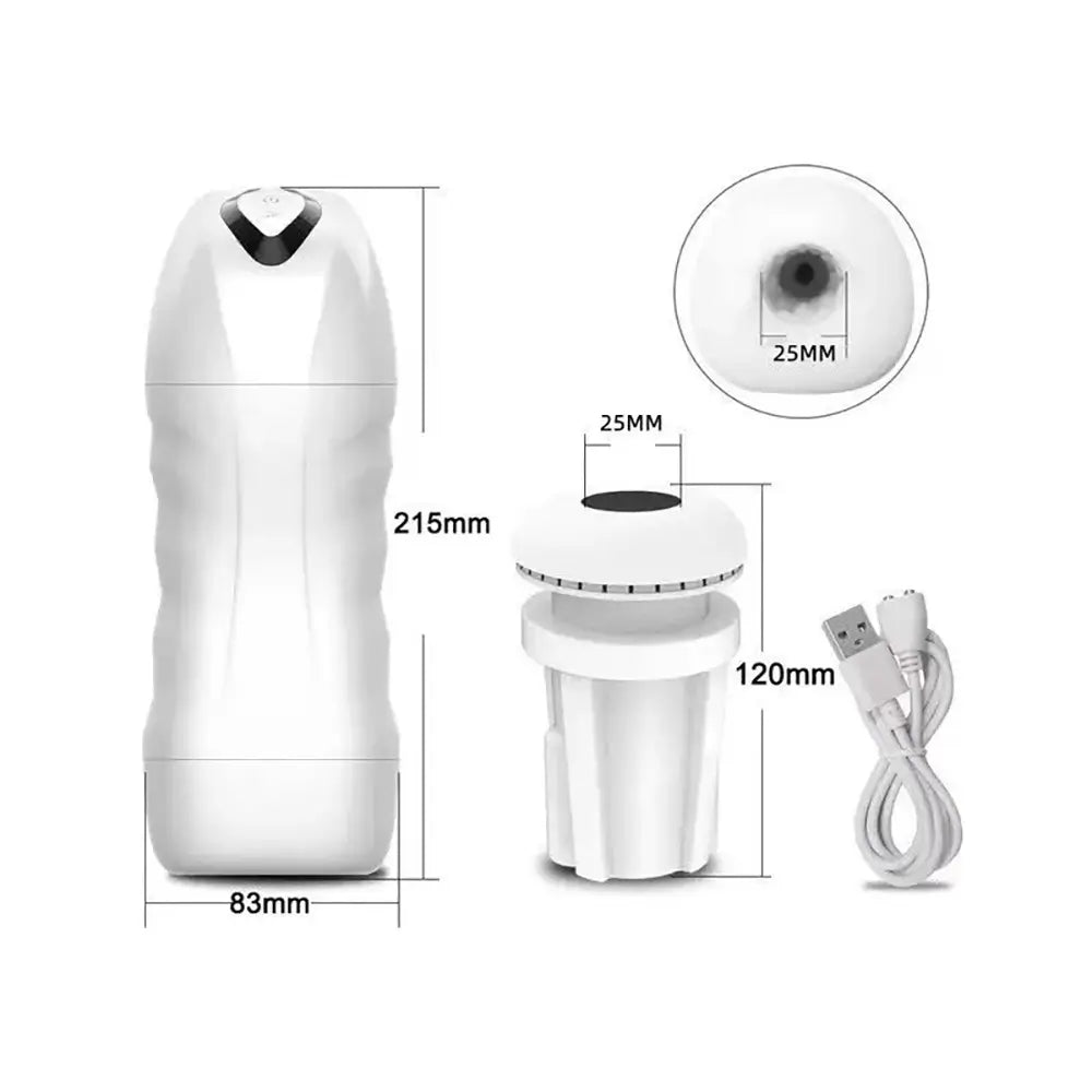 Real Automatic Sucking Male Masturbator Oral Sex Vaginal Machine