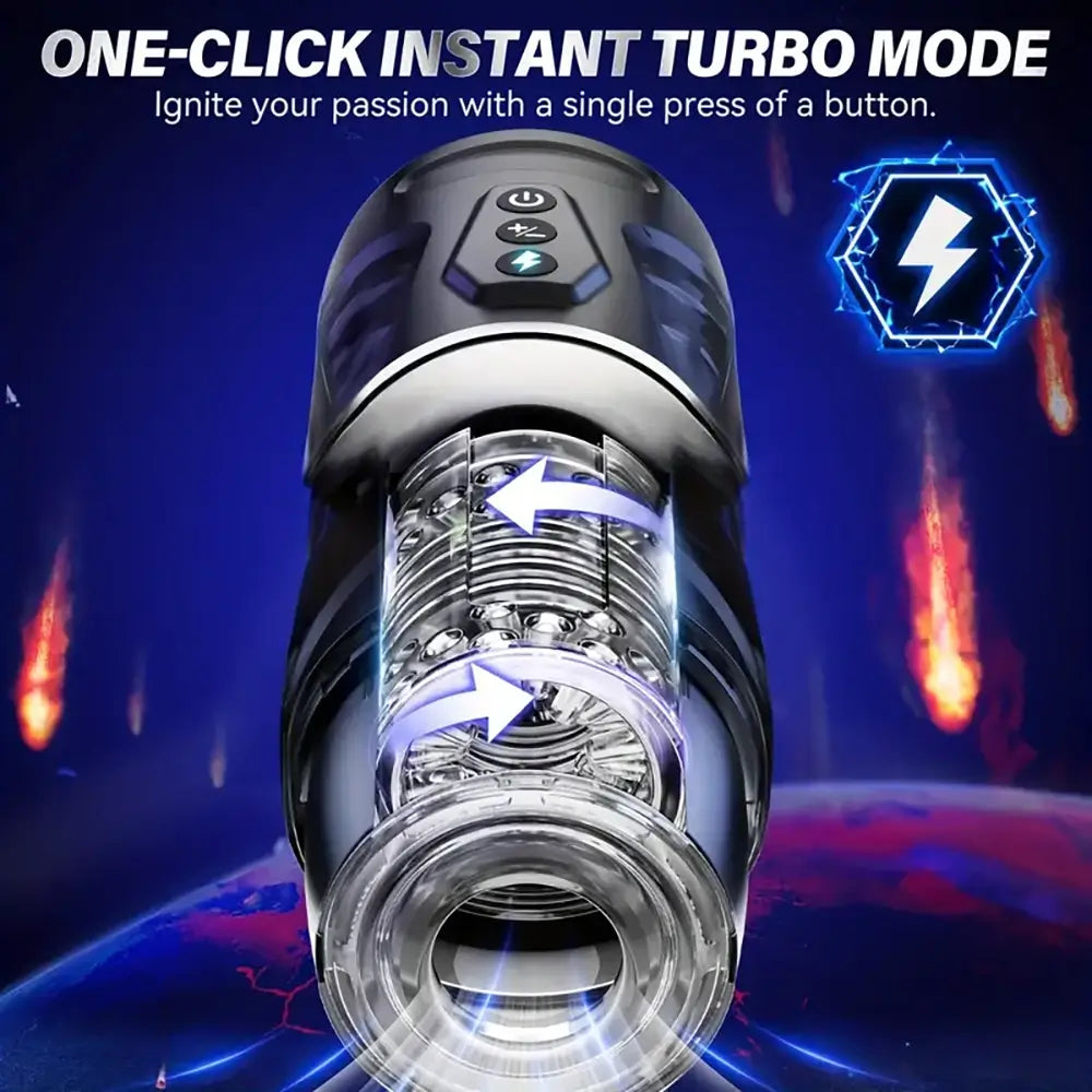 Intelligent Sucking Rotating Thrusting Electric Automatic Male Masturbator