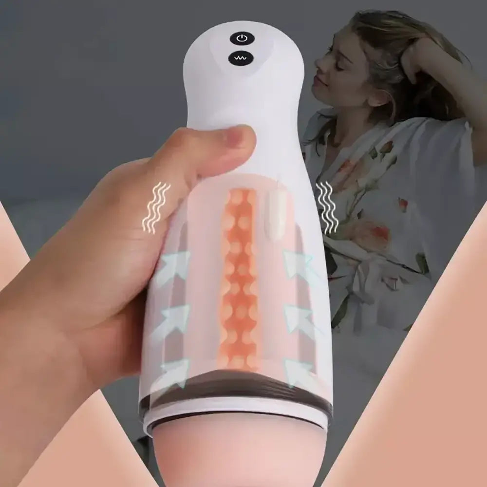 Squirting Vibration Electric Male Automatic Masturbator For Sex