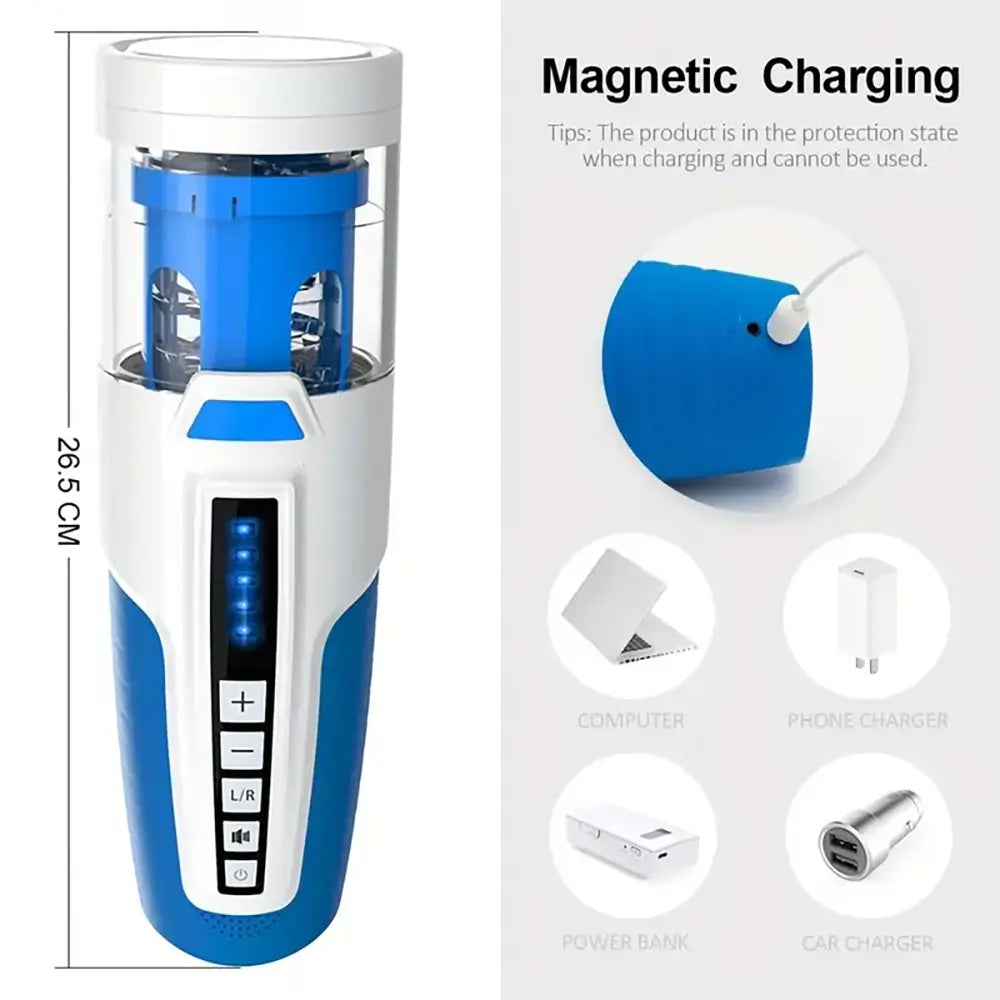 Repeated Realistic Soft Rotation Voice Male Automatic Masturbator