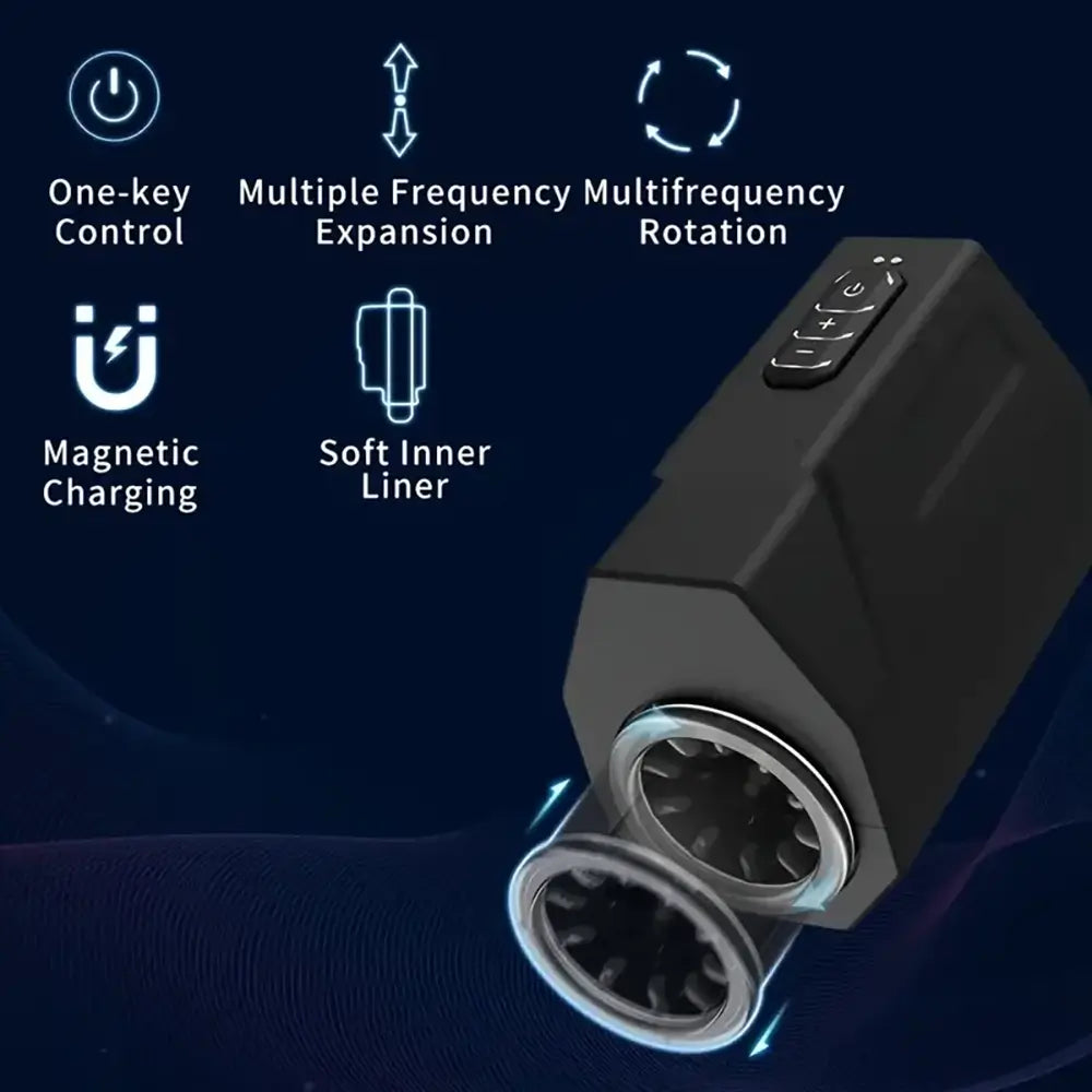 Torsion Juice Sensation 3D Internal Non-Penetrating Auto Masturbator