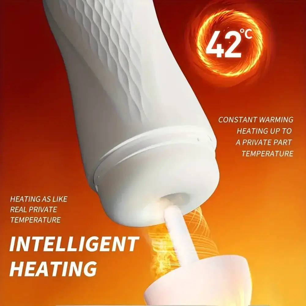 Pleasure 5 Suction 10 Vibration 3-Language Voice Automatic Masturbator