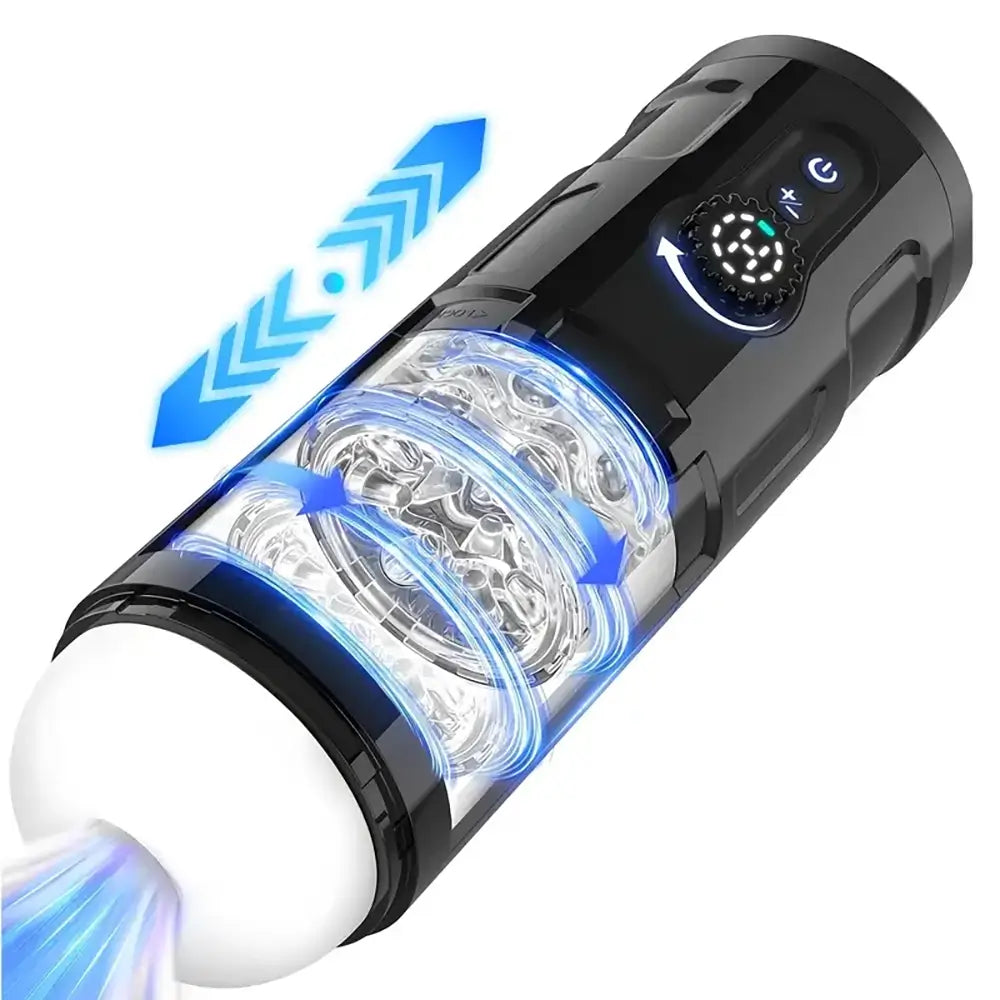 5 Rotating Telescopic Modes 5 Vibration Automatic Masturbator