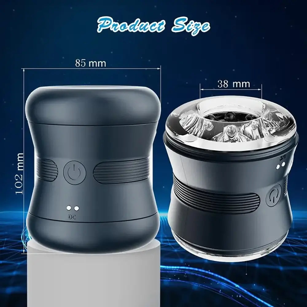 Anti-Pole Speed Function 360° Counterclockwise Rotation Masturbator