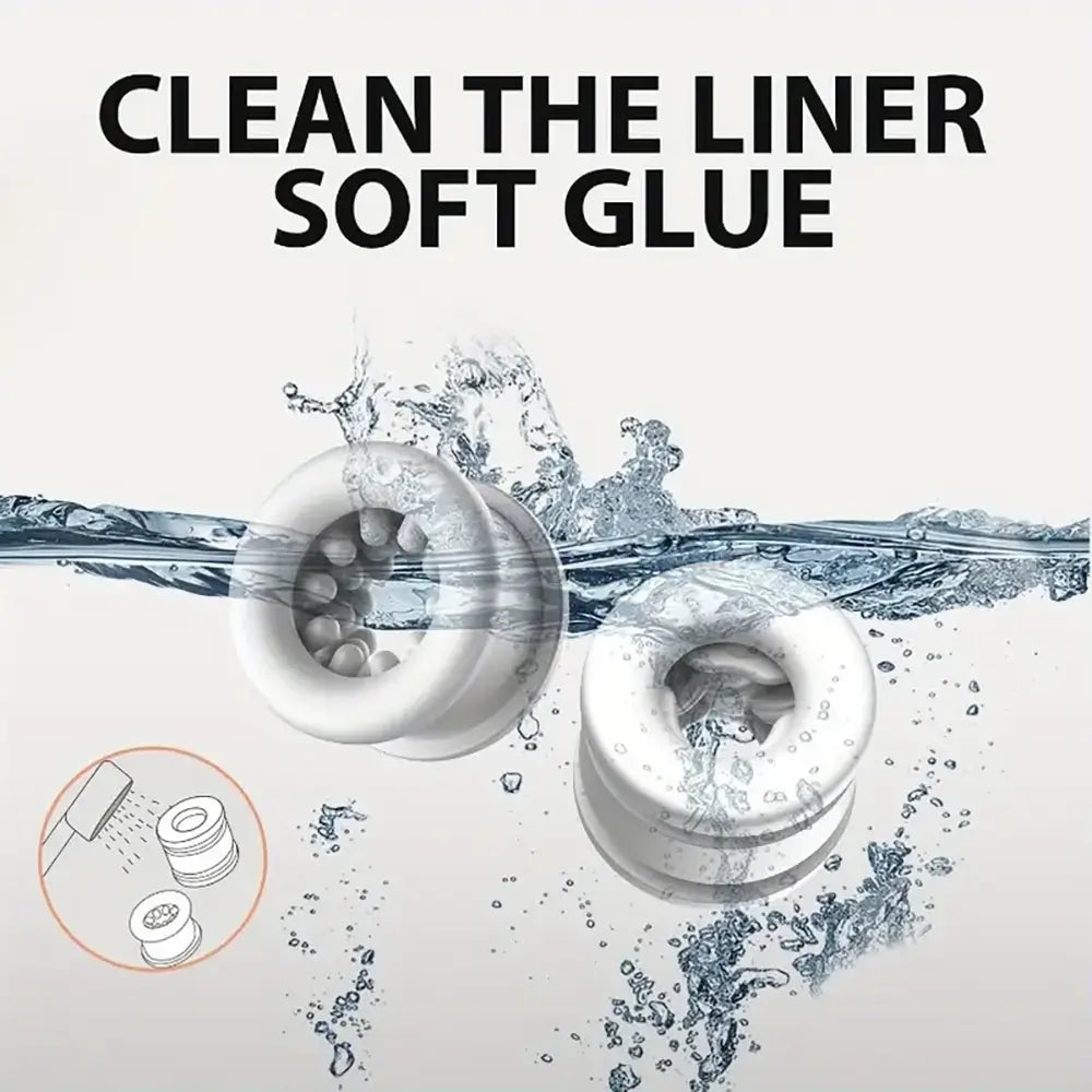 Sucking Electric Handheld Telescopic Rotating Vibrating Masturbator