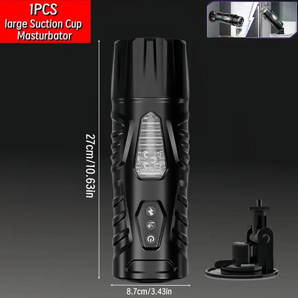Intelligent Sucking Rotating Thrusting Electric Automatic Male Masturbator