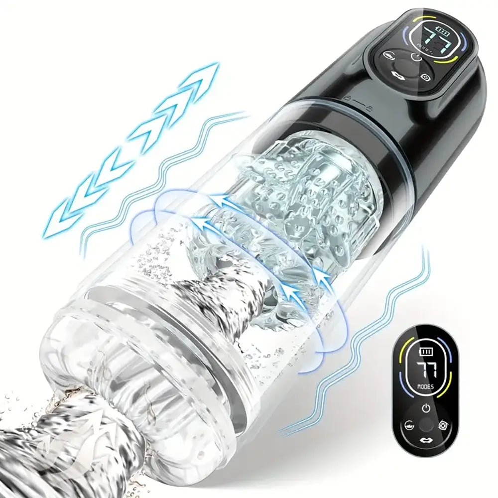 7 Sucking Vibrating Thrusting Rotating Licking Automatic Masturbator 7 Sucking Vibrating Thrusting Rotating Licking Automatic Masturbator
