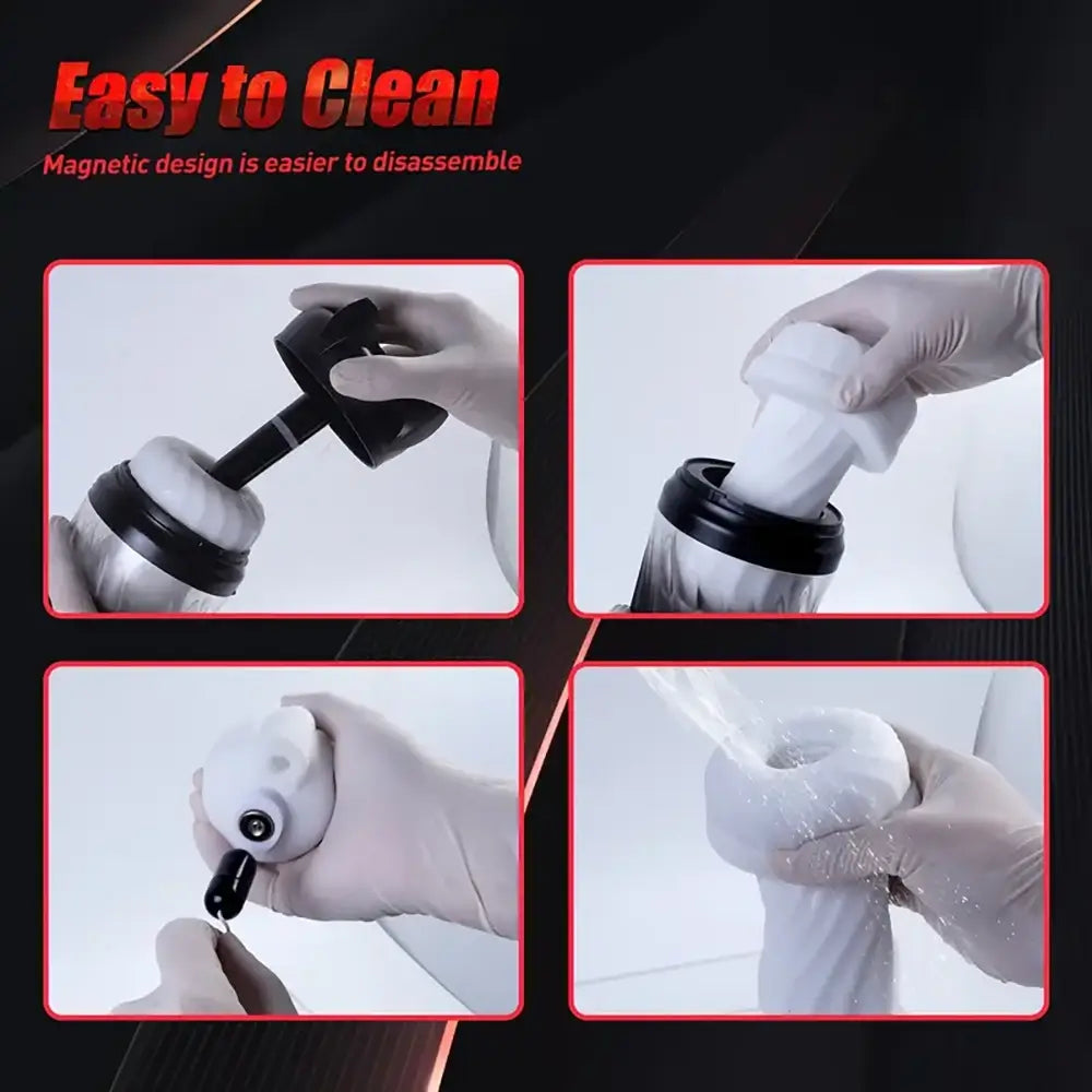 Steelcan 3 in 1 Thrusting Vibrating Automatic Male Masturbator