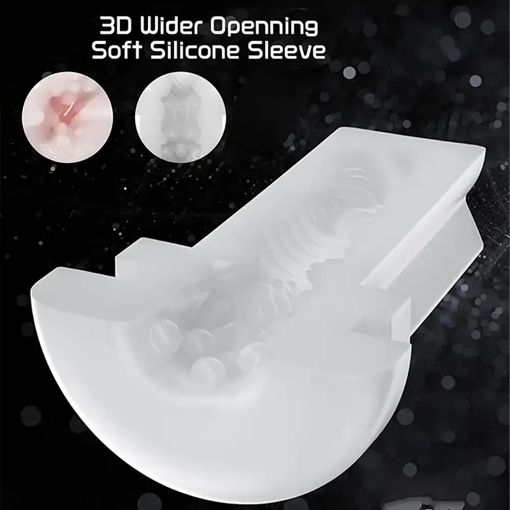 Forward Reverse Telescopic Heating Automatic Male Rotation Masturbator