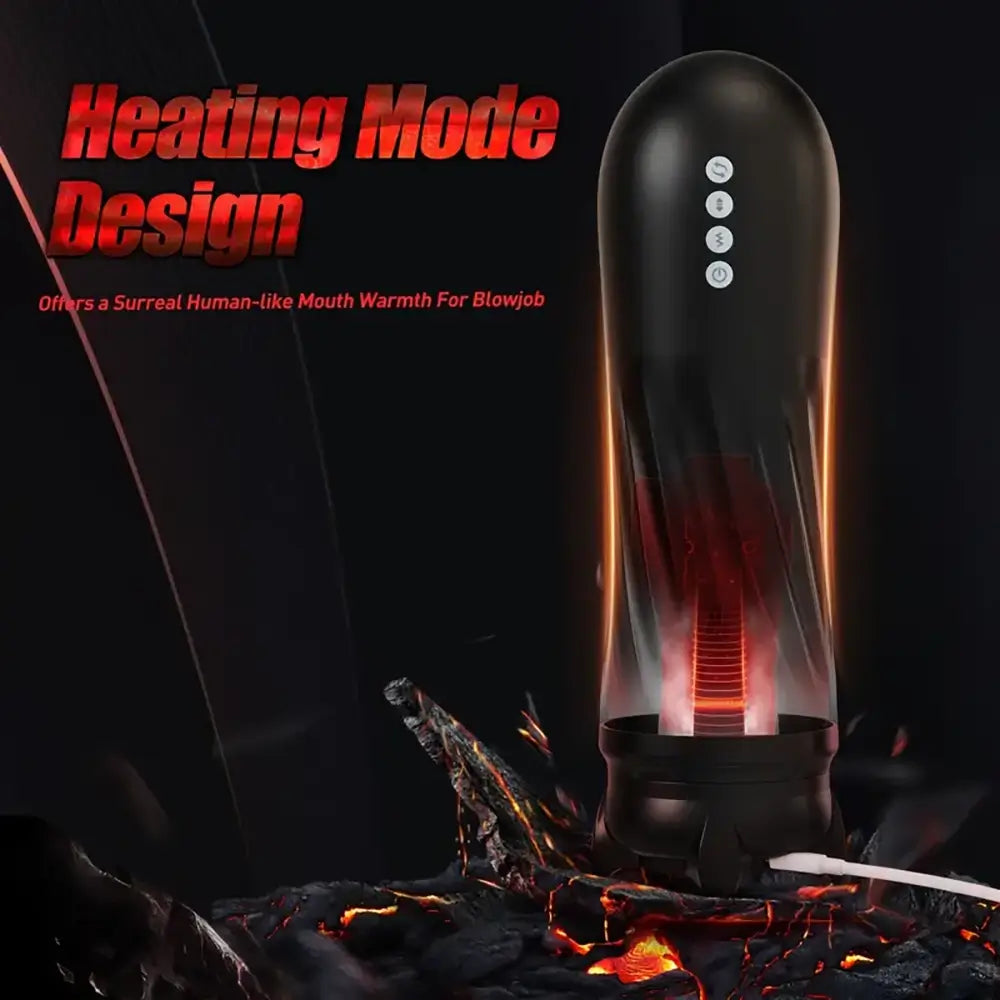 Steelcan 3 in 1 Thrusting Vibrating Automatic Male Masturbator