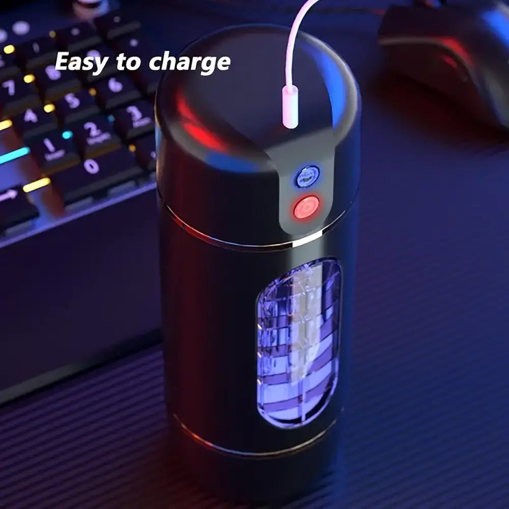 Visual Window Multiple Vibrating Modes Automatic Male Masturbator