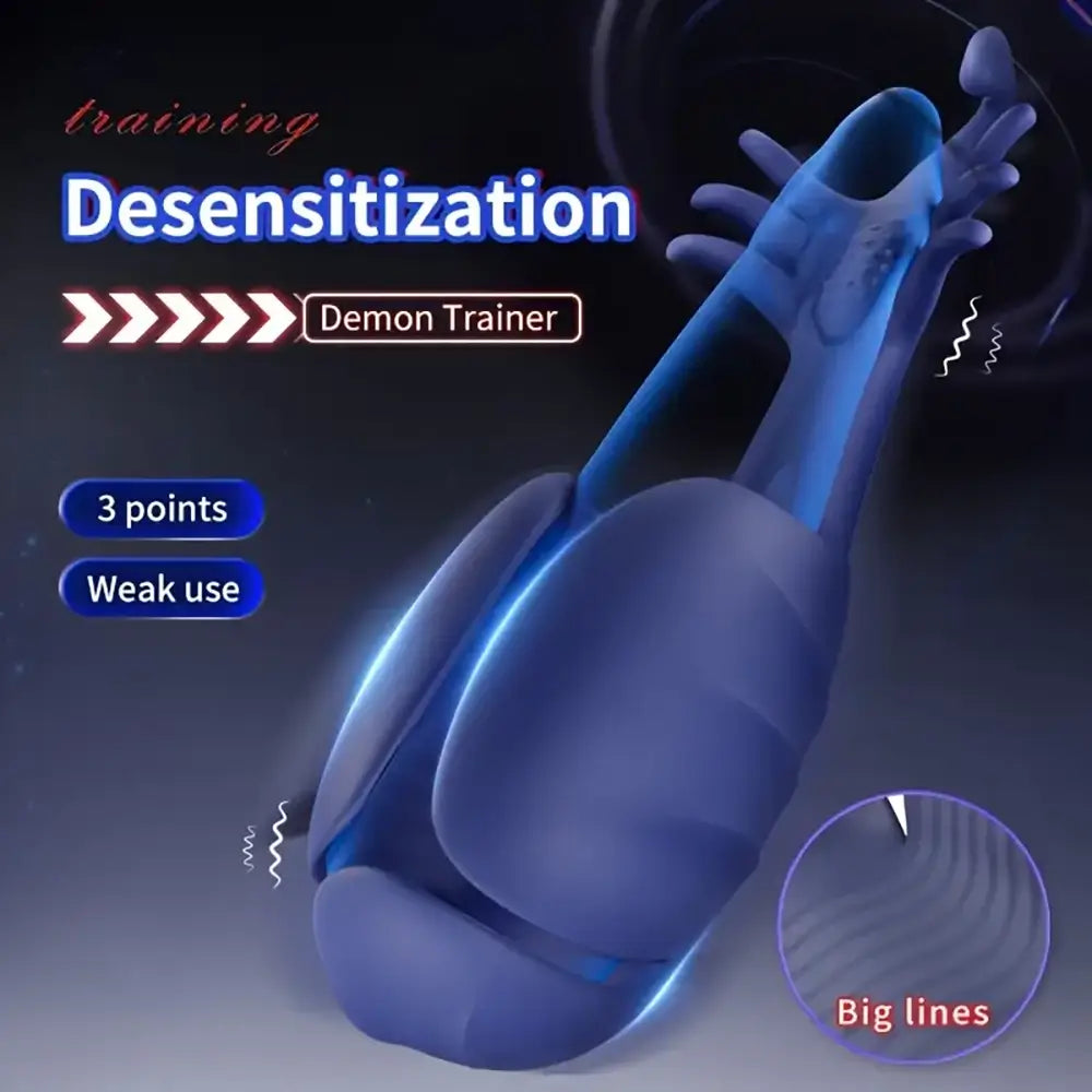 10 Vibration Modes Sex Toy For Men Lapping Automatic Masturbator