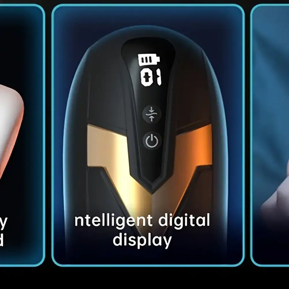 Forward Reverse Telescopic Heating Automatic Male Rotation Masturbator