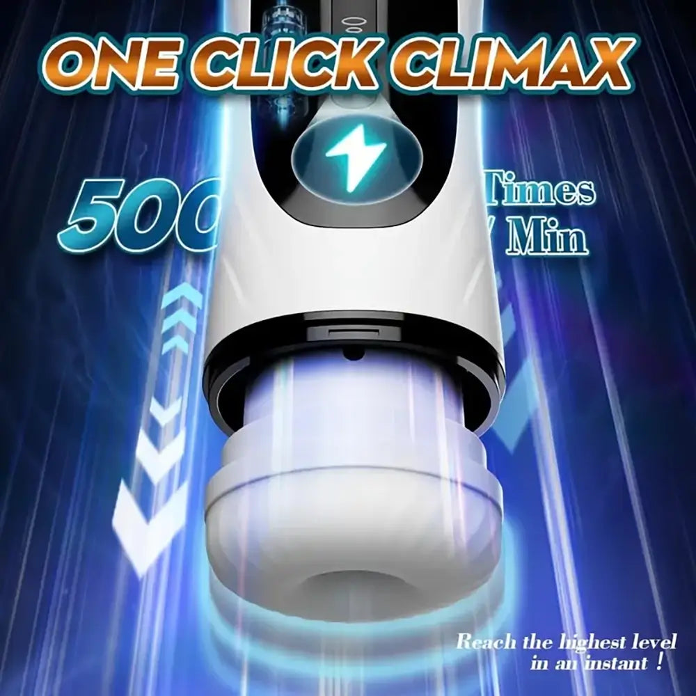 5 Thrusting 4 Sucking 7 Vibration 3D Realistic Automatic Masturbator