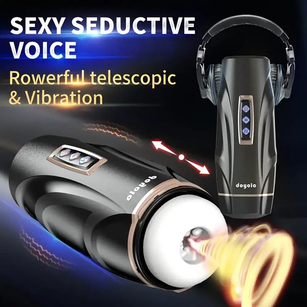 T380 multi-function Vibrating Contract Sucking Automatic Masturbator